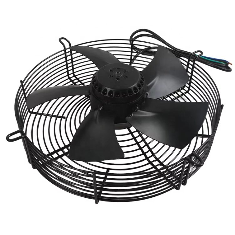 200 mm 66-80 CFM 2100-2600rpm Ventilation Industrial EC/DC/AC Air Cooler Axial Flow Fans Manufacturing PlanI