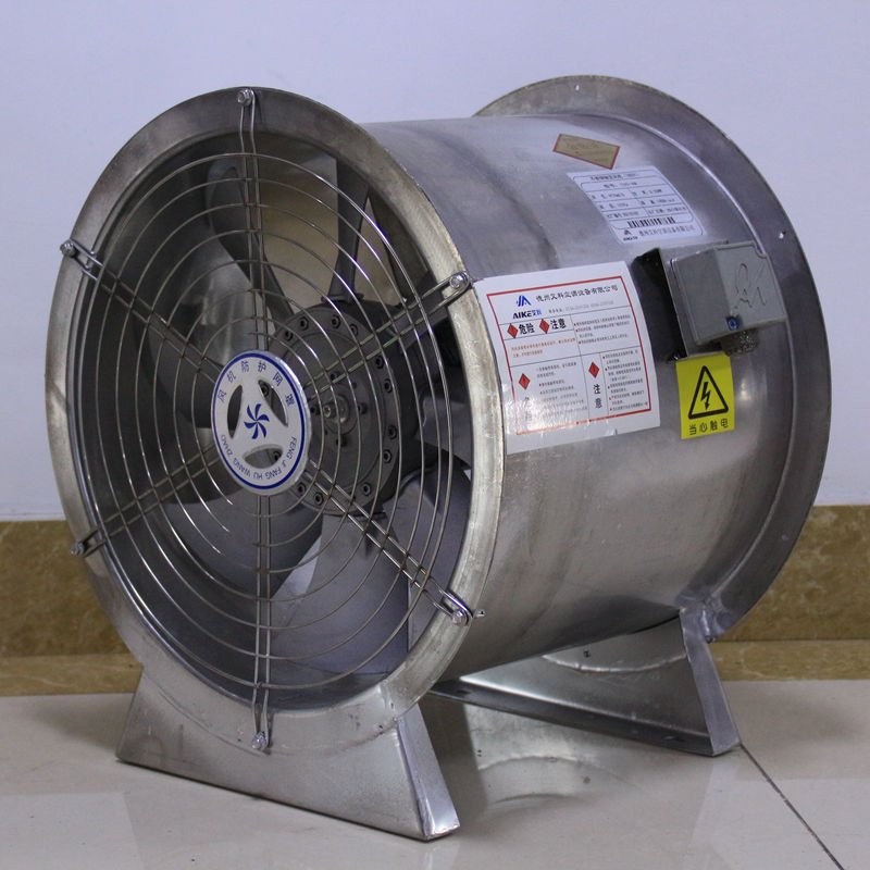 240v Industrial Explosion Waterproof Fan Explosion Proof Axial Cooling Blower Exhaust Fans Flow Industrial Wall Mount 220v 380v