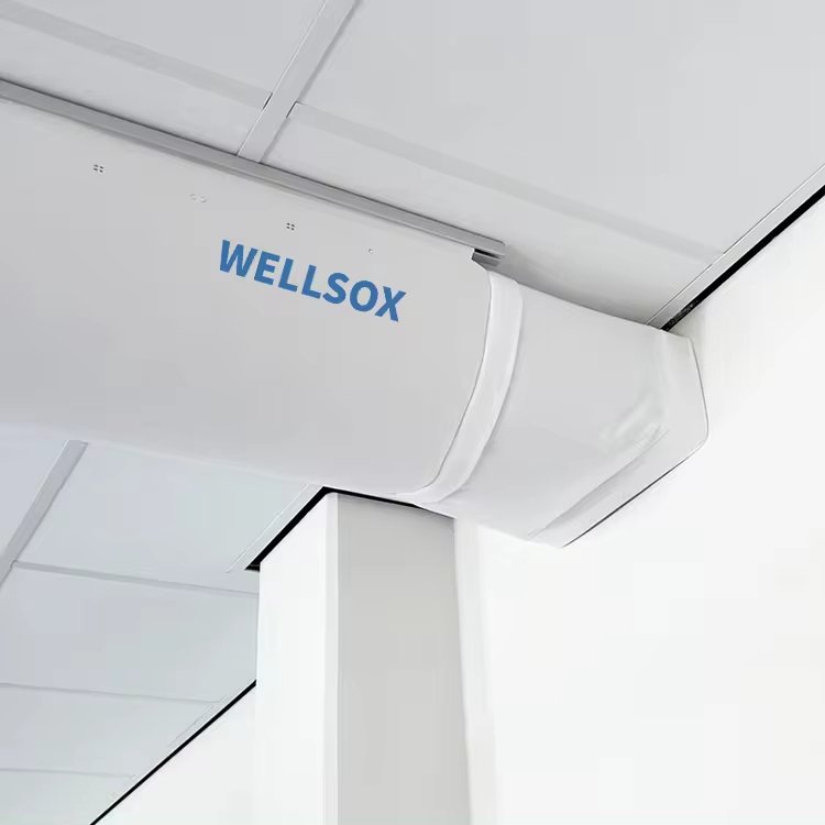 Cooling System Air Duct Anti Condensation Air Socks Fabric Air Duct for School