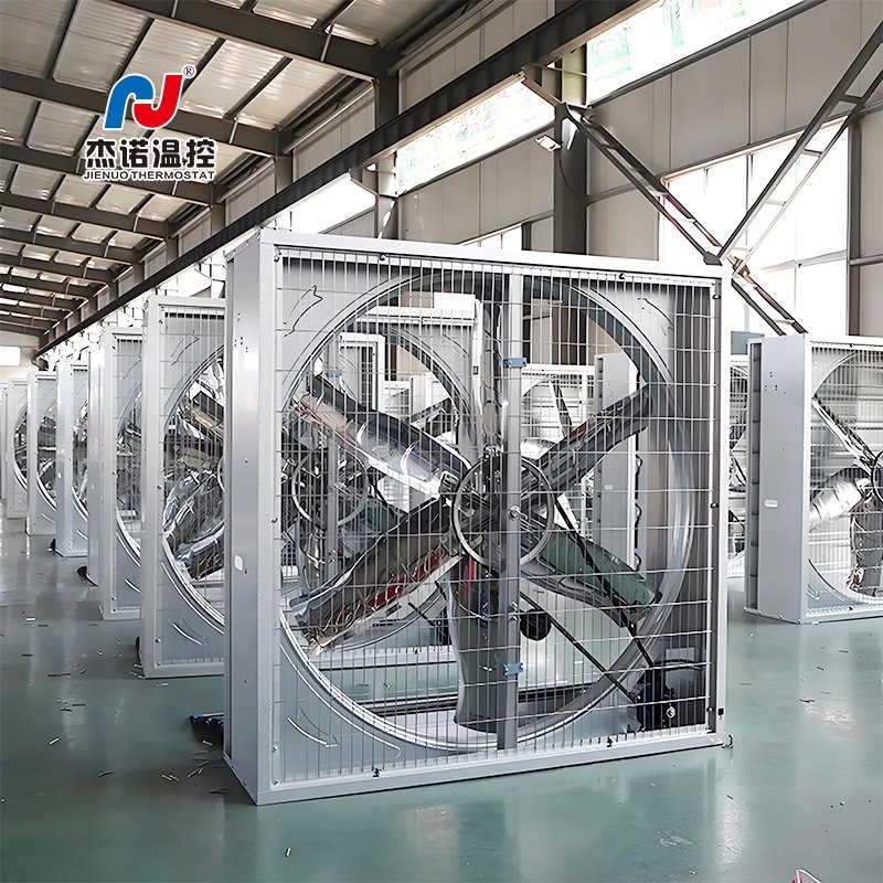 Professional China Factory Wall Mount Box Type Swung Drop Hammer Heavy Duty Exhaust Fan