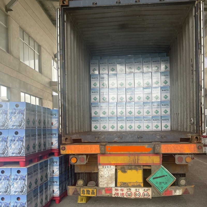 High-Purity R407c Refrigerant Gas 99.9% - 11.3kg R407c R410a R507 for HVAC & Air Conditioners Shingchem CO.,