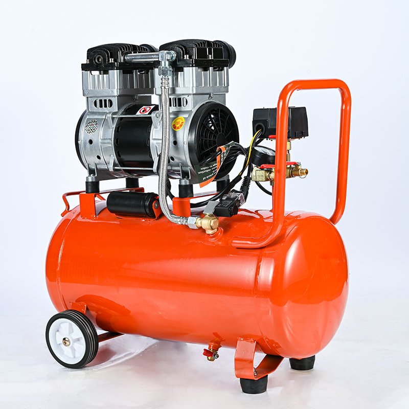 Factory Directly Sell High-pressure Oil-free Air Compressor 50 Liter Portable Customizable Logo Air Compressor