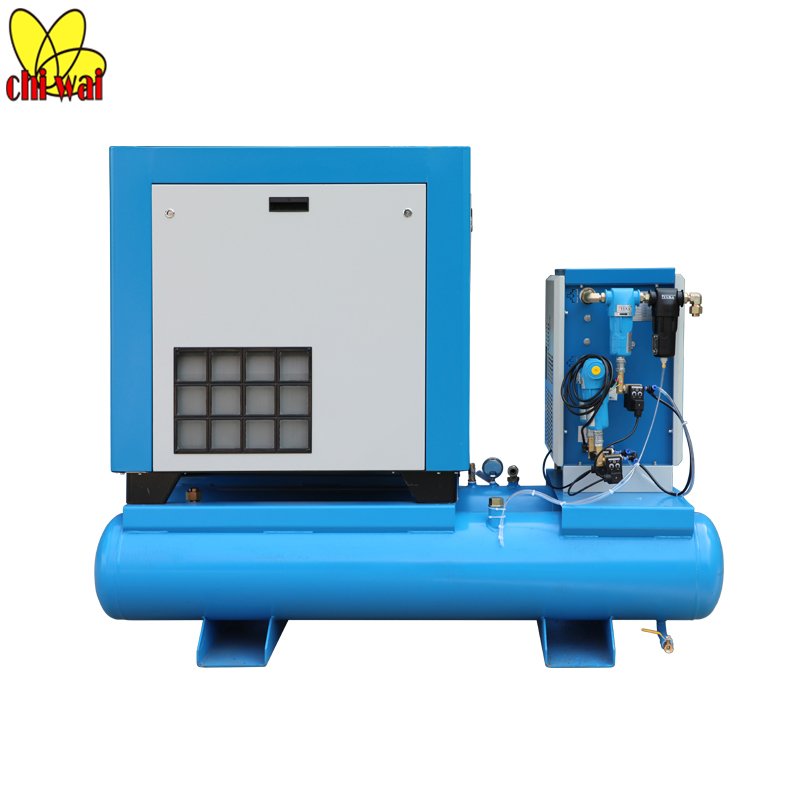 Special All in One Integrated 15kw 20hp Combined Screw Air Compressor with Tank and Dryer