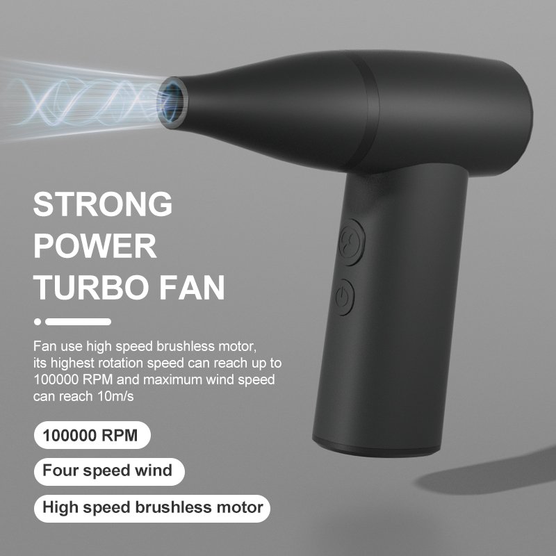 2024 Newest Air Duster 100000 Rpm Small Turbo Fan Car Care & Cleanings Bbq Fan Air Blower Turbo Jet Air Duster Mini Turbo Fan