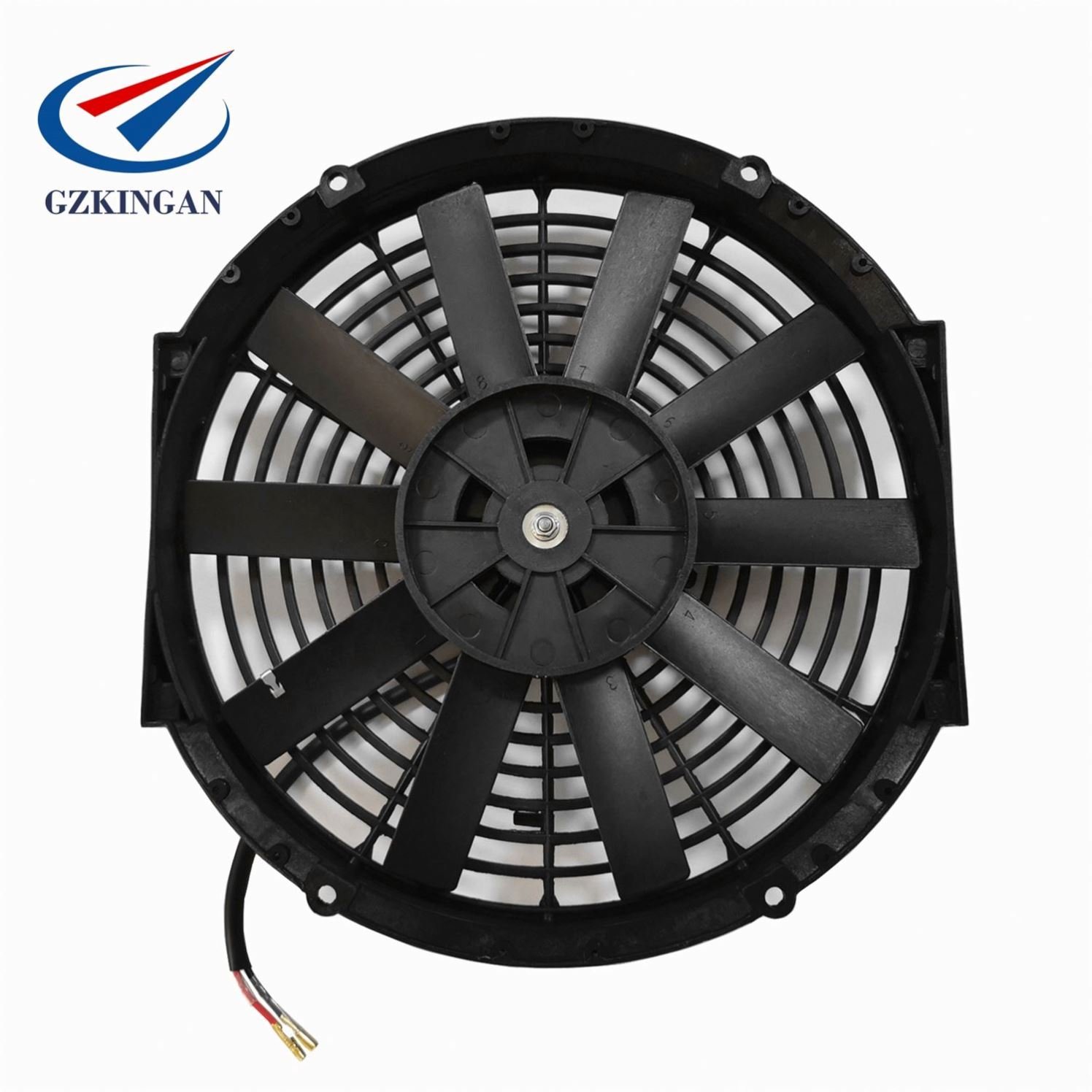 12 Inch air Conditioning Fan Axial 80*80*25mm Ball Bearing 80W 120W Motor Fan, Auto Radiator Universal Condenser Fan