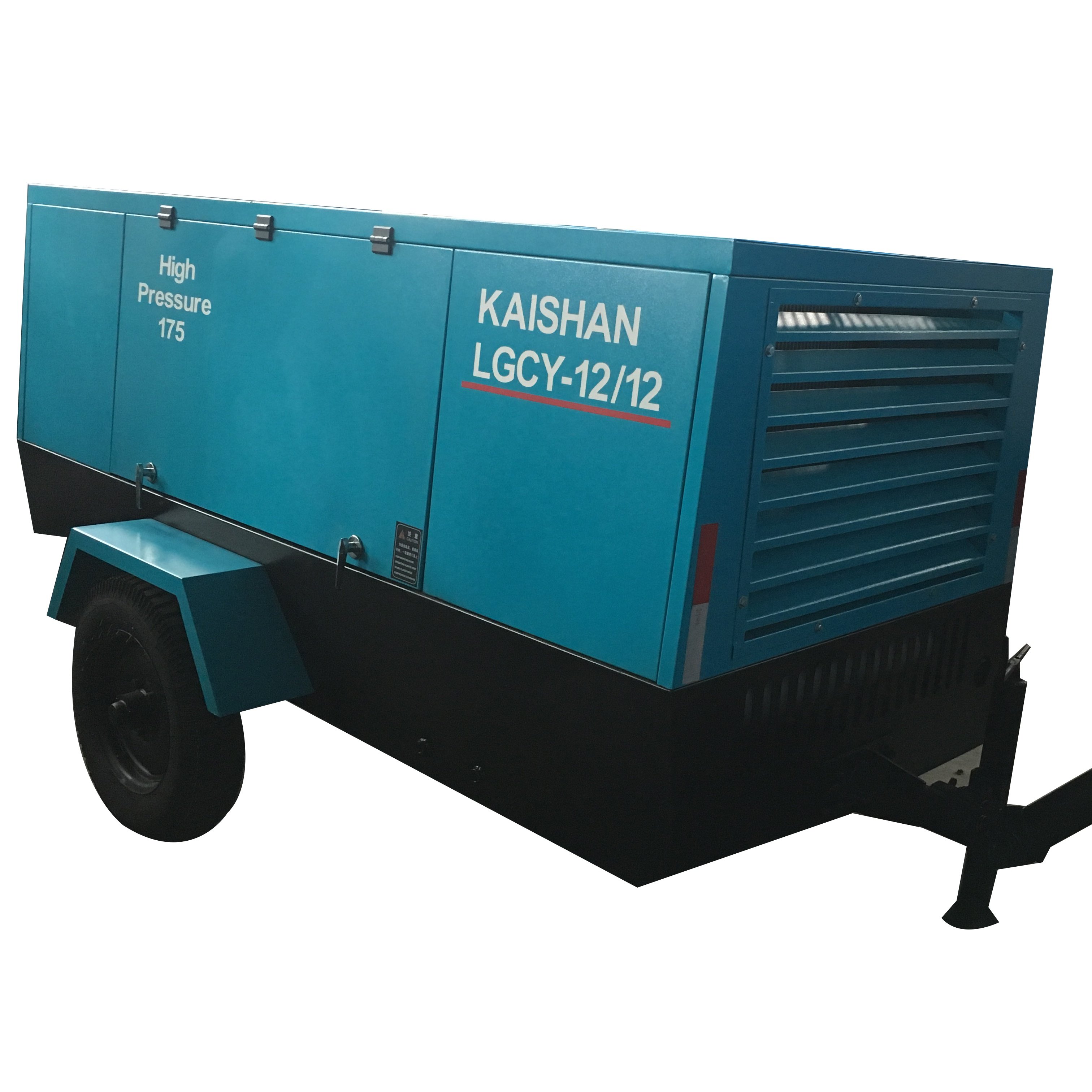Kaishan 13 bar diesel Power Trailer Mounted air Compressor for Drilling Rig