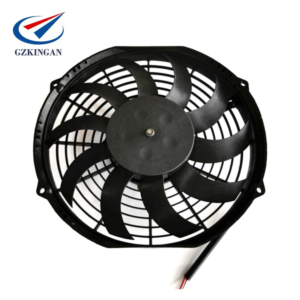 10 Inch 12V 24V Long Life Dc Motor Cooling Refrigerator Fan Bus air Condenser Fan