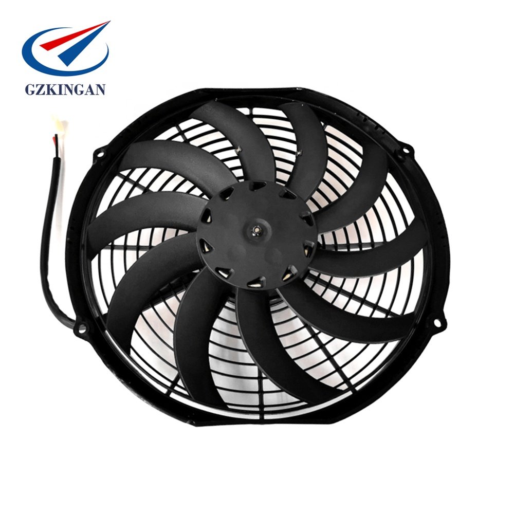 10 Inch 12V 24V Long Life Dc Motor Cooling Refrigerator Fan Bus air Condenser Fan