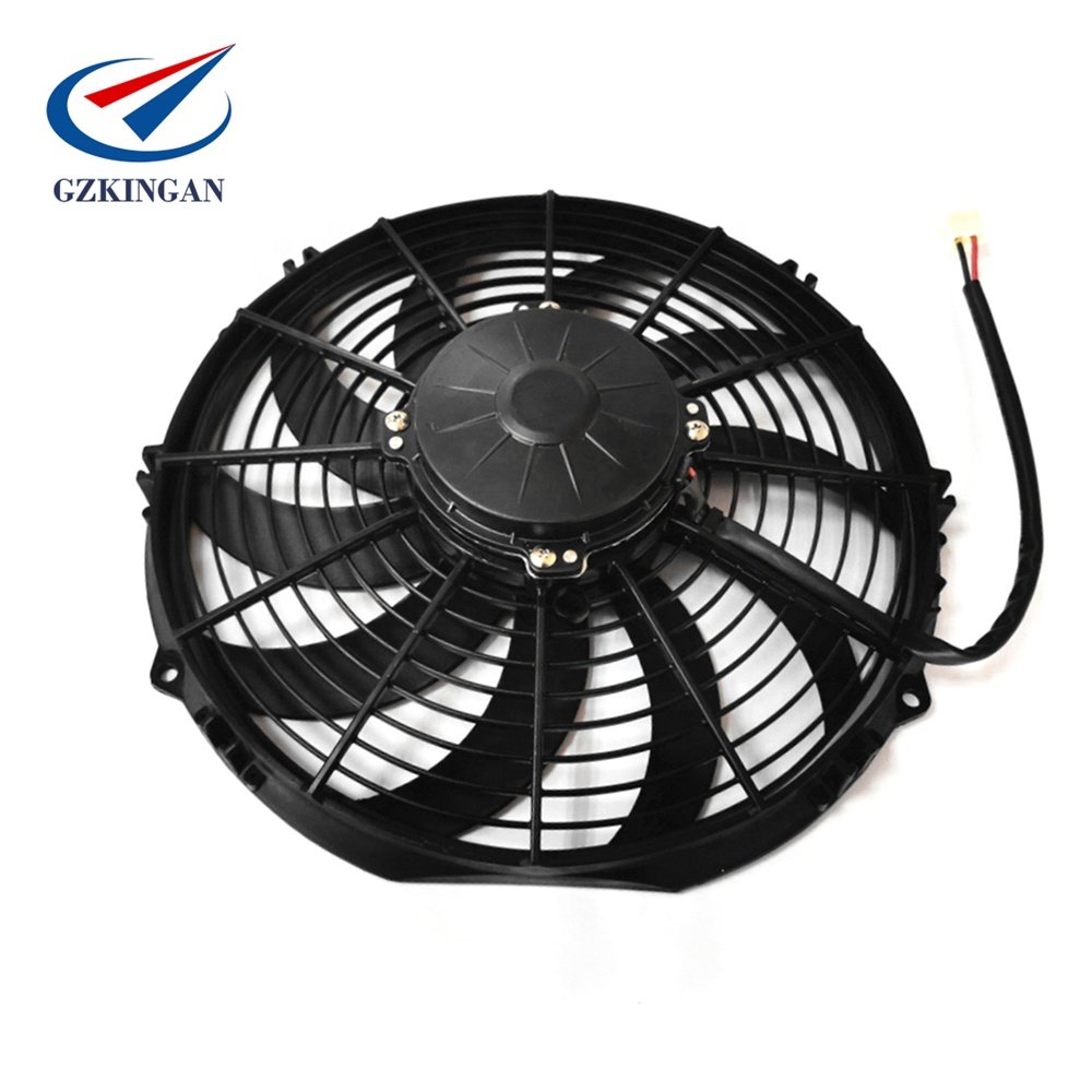 10 Inch 12V 24V Long Life Dc Motor Cooling Refrigerator Fan Bus air Condenser Fan