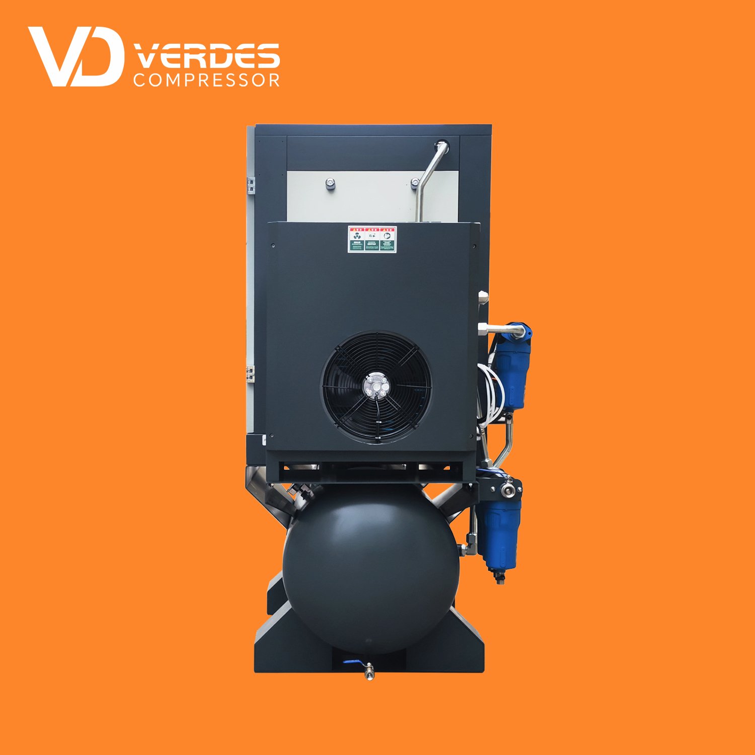 10 15 20 30 hp Compressor De Ar 300 400 500 Litros with Secador De Ar 8 10 15 16 Barras Rotary Screw air Compresor