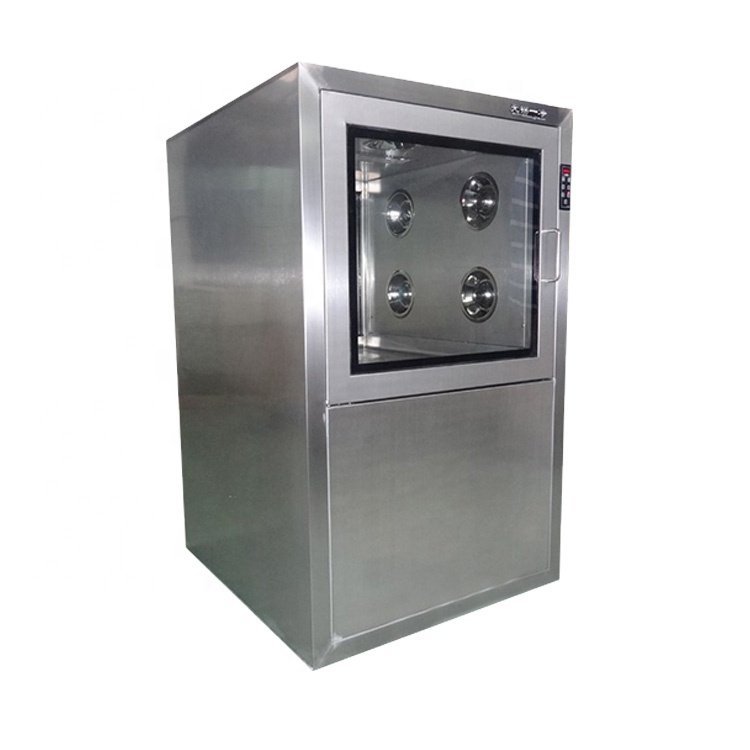 Full Stainless Steel More Person Double Automatic Door Air Shower Room