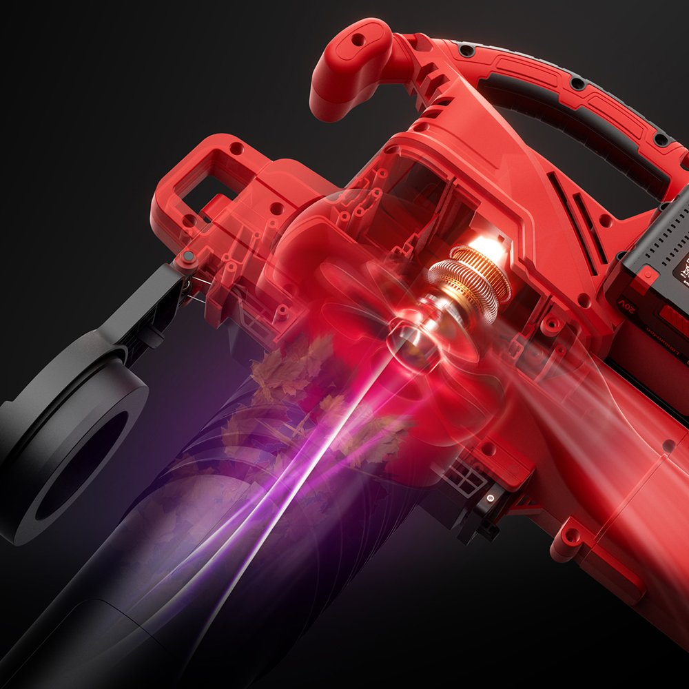 120mph Ego and Dust Cordless Bags Hot Sale Garden Leaf Blower Vacuum Small Motor Brushless Battery-powered 2 in 1 Leaf Blower