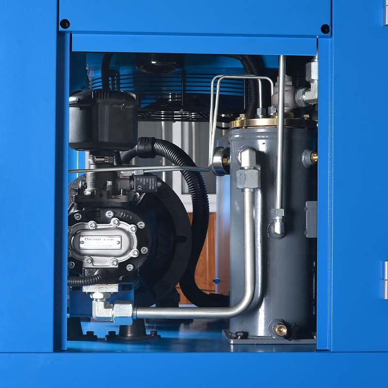 China Outstanding Manufacturer Industrial Electric Silent Rotary Screw Air Compressor 7.5Kw 10Hp Price on Sale Intelligent Control