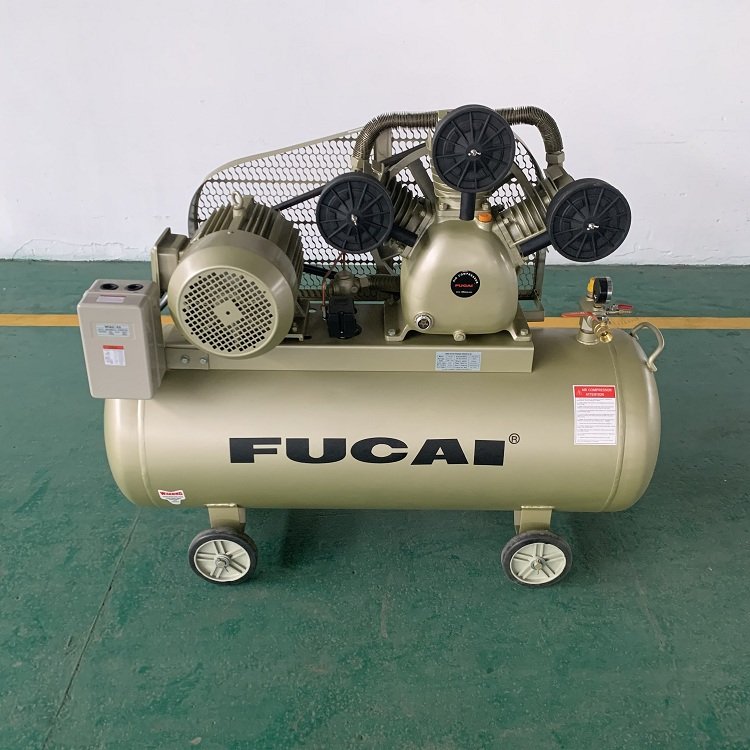 FUCAI Compressor Machine 10HP 230L tank High Performance Heavy Duty Industrial Belt Piston air Compressor