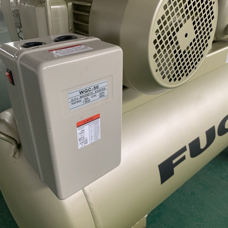 FUCAI Compressor Machine 10HP 230L tank High Performance Heavy Duty Industrial Belt Piston air Compressor