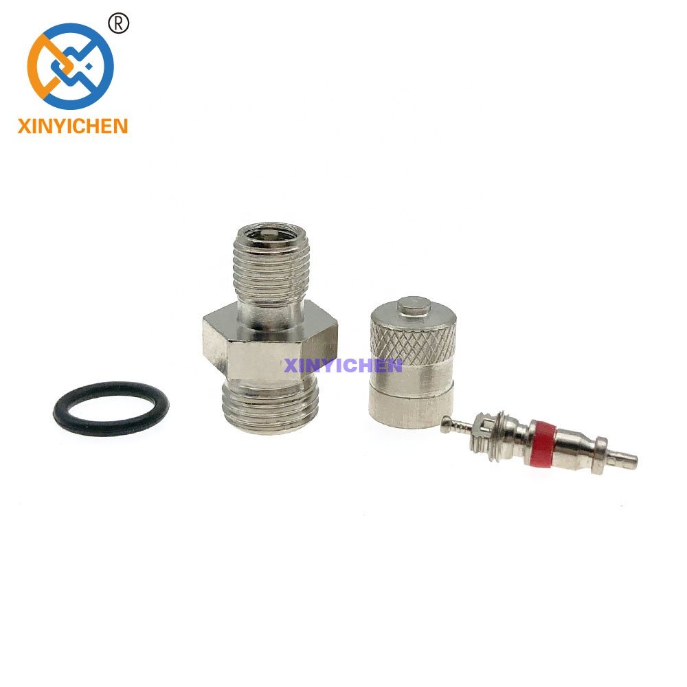 M10X1 Inch NPT MPT Brass Air Compressor Tank Fill Valve Schrader
