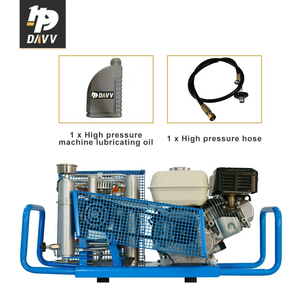 100L/MIN 3.5CFM High Pressure Portable Diving Scuba Breathing Air Compressor for Scba Compressor