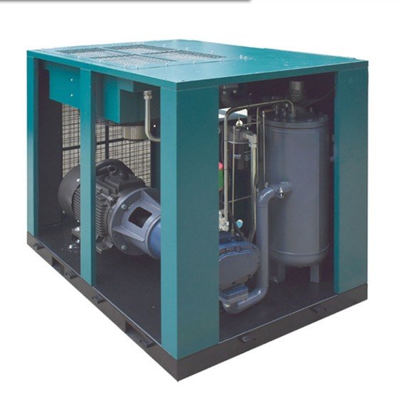 Langair 150kw 40bar High Pressure Industrial Rotary Screw Aircompressor Two Stage Electric Screw Air Compressor,Factory Price