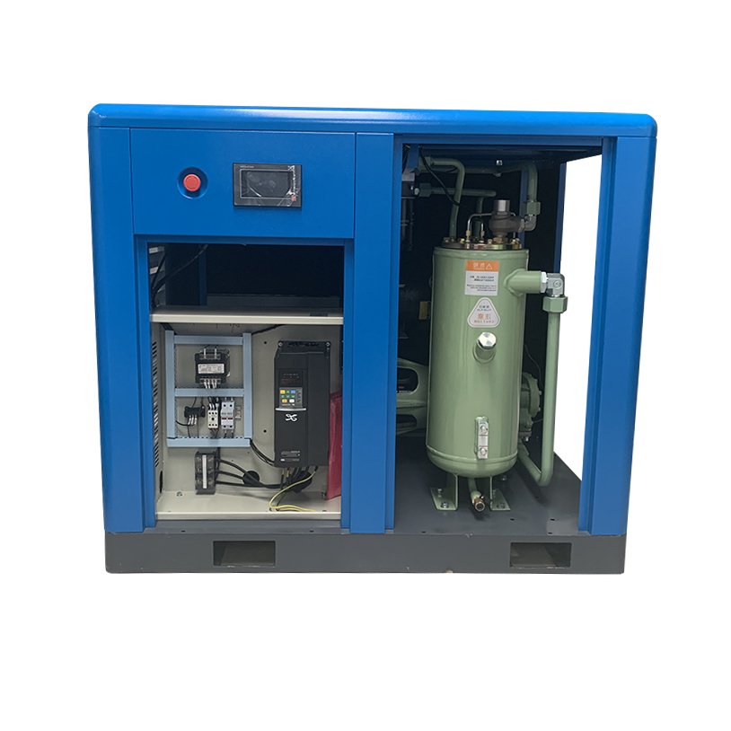 2024 High Pressure 15KW 30KW 1.2bar 0.8bar Low Noise Rotary Screw Air Compressor Machine