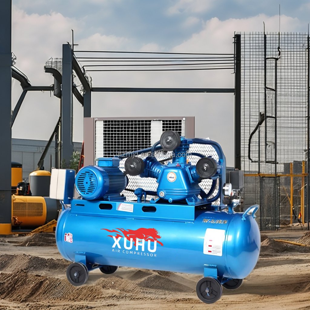 Belt Drive Hot Product 12.5Bar Piston Air Compressor 4.0Kw Compressor Diesel/Motor 130L