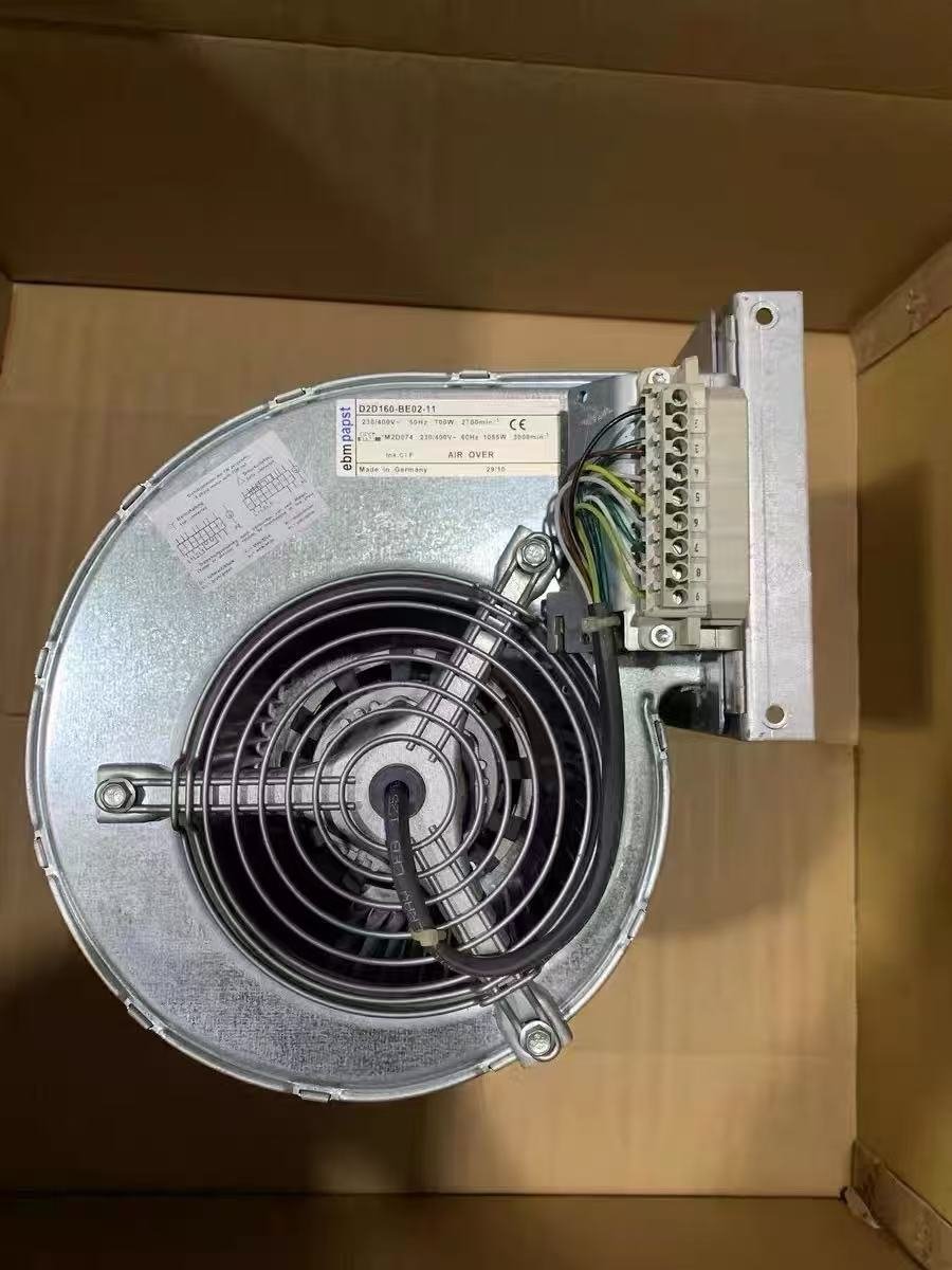 D2E146-AP47-02 1.31/1.45A 230V 300W M2E068-EC Industrial Inverter Fan Blower with Stainless Steel Flange OEM & ODM Supported