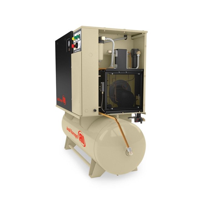 Best Selling Multiduty Integrative Ingersoll Rand air Receiver tank and Dryer 5hp Screw air Compressor 4kw