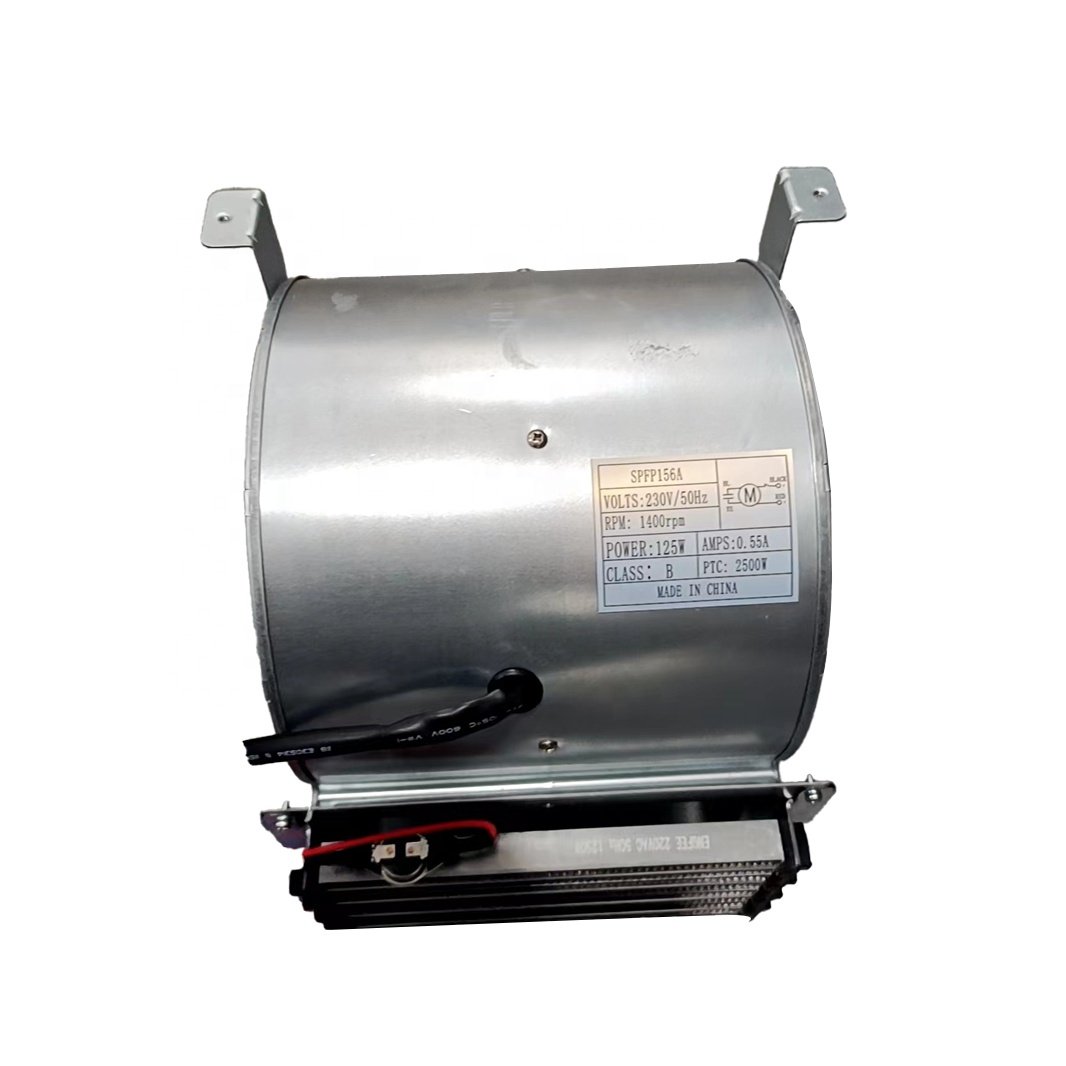 AC 230V 50Hz Cross Flow Fan With PTC Heater Centrifugal Blower for Medical Use