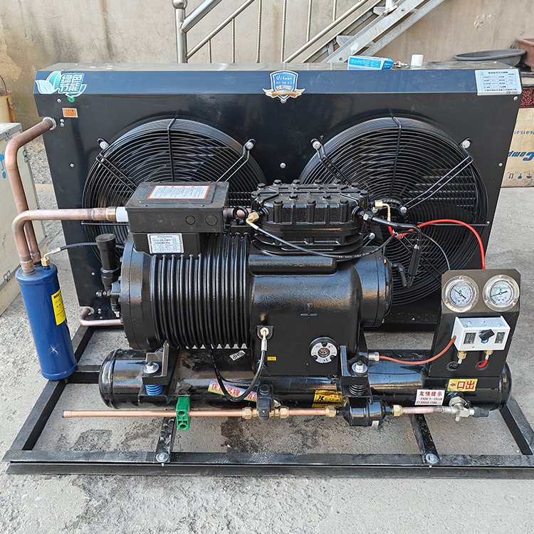 Less Noise Small and Medium-Sized Refrigeration Scroll Compressor Unit,Air-Cooled Condensing Unit