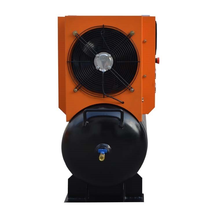 Industrial 55KW Rotary Oil-Cooled Screw Air Compressor 3 Phase Direct Drive Permanent Magnet Screw Compressor Machine Dryer & Air Tank & Filter Machine