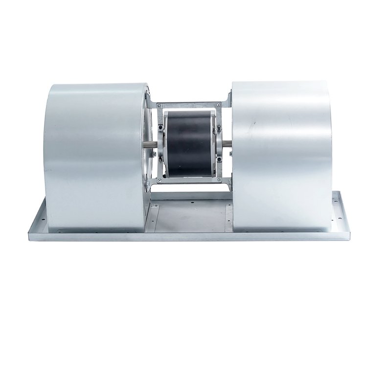 Plastic Wheel 300W Forward Curved Centrifugal Fan AC Motor Drive 2 Blowers for Air Conditioning Unit & Fan Coil Unit 2000 M3/h