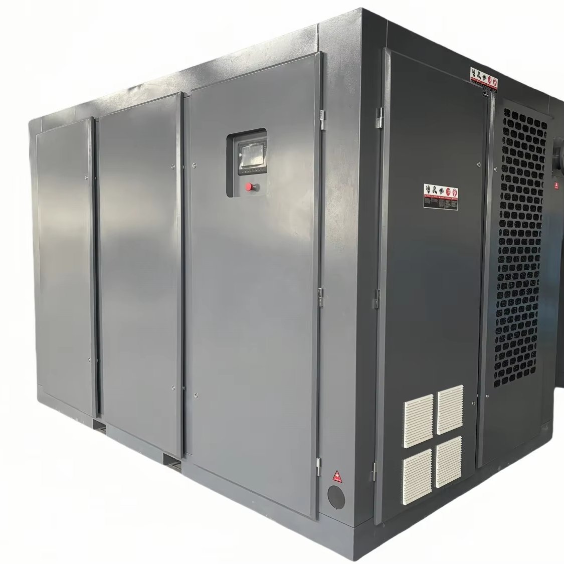 160kw200HP Screw air Compressor 2 Stage 8bar10bar12bar Fixed Speed and Variable Speed with Inverter IP55 PM Motor Factory Price