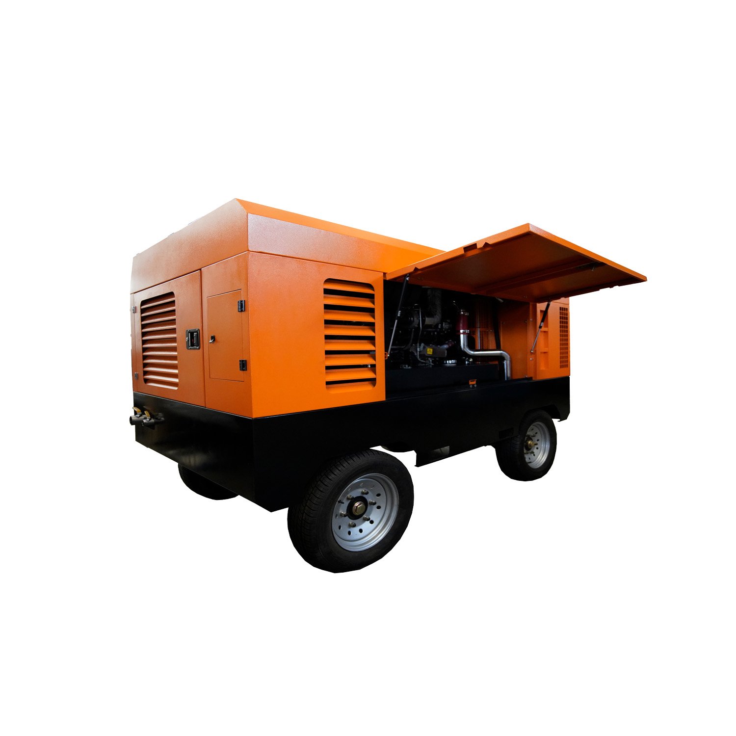 air Compressor Factory Wholesale 0.6-35bar High Quality diesel Portable Screw air Compressor