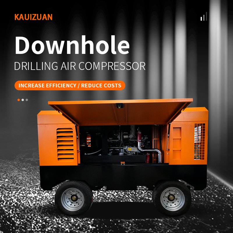 air Compressor Factory Wholesale 0.6-35bar High Quality diesel Portable Screw air Compressor
