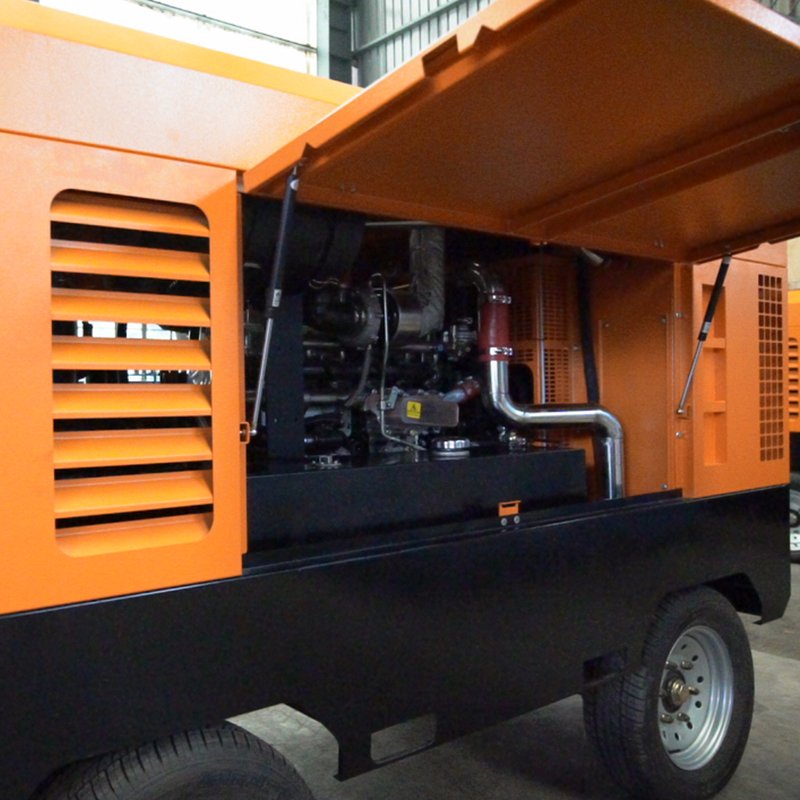 air Compressor Factory Wholesale 0.6-35bar High Quality diesel Portable Screw air Compressor