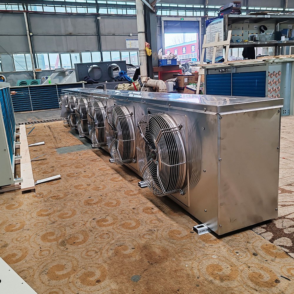 High Performance Cold Room Air Cooler Blast Evaporative Air Cooler Fan Type Evaporator Condensers