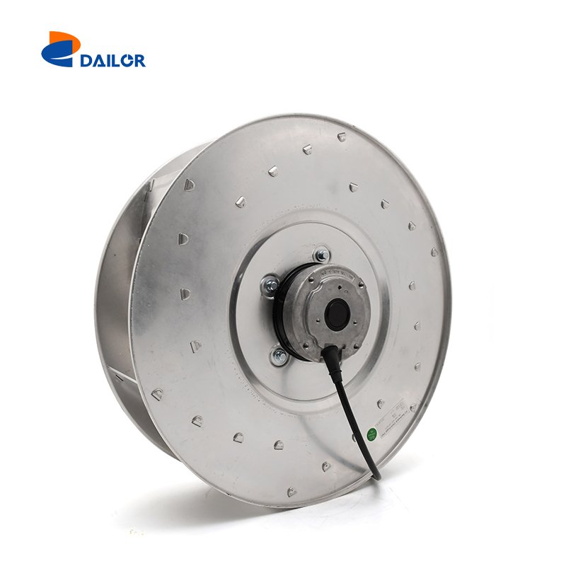 133mm EC Motor 115V 230V Backward Curved Centrifugal Industrial Extractor Fan