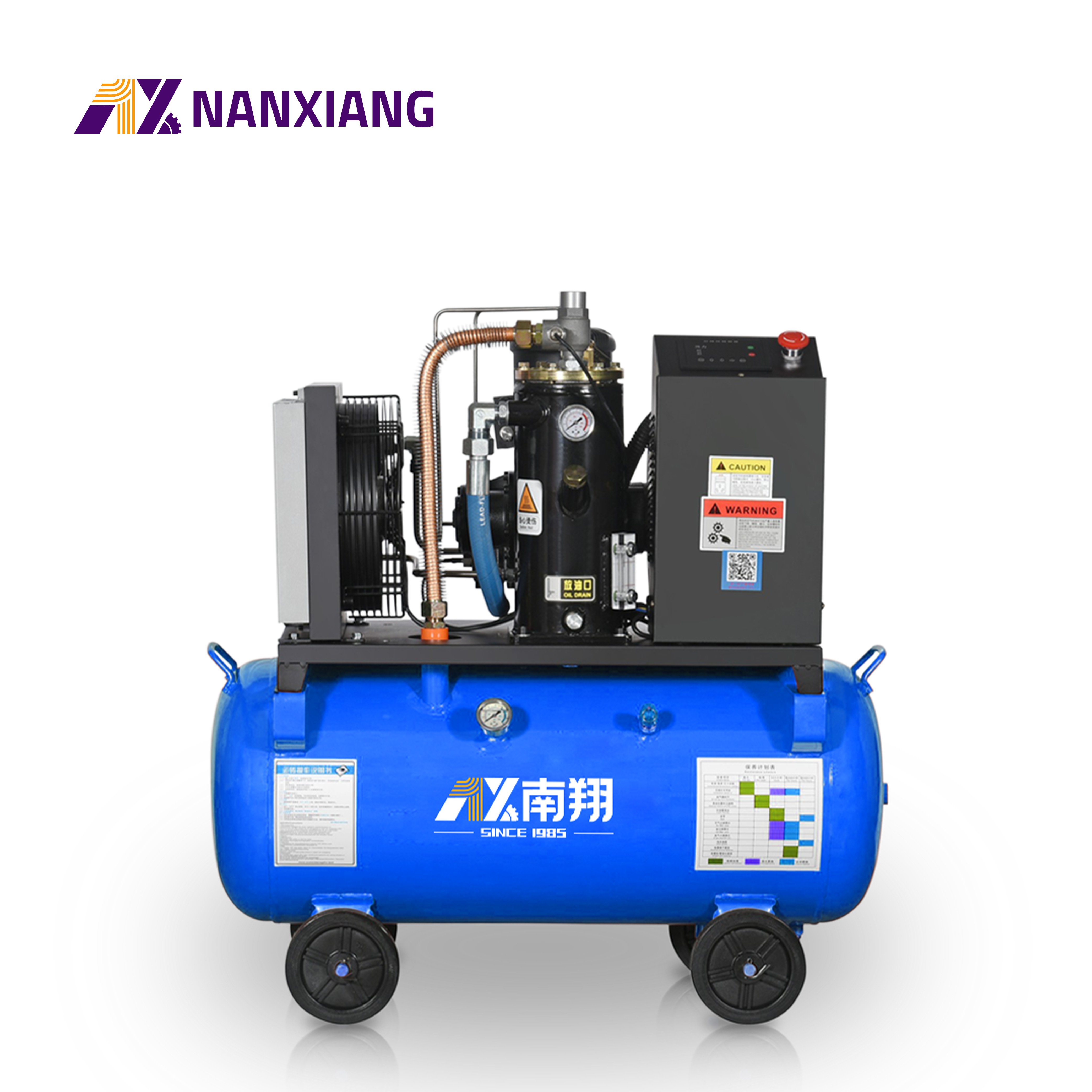 Best Price Mobile Compressor Manufacturer 2.2kw 3kw 4kw 5kw 5.5kw Industrial Air Compressor for Painting
