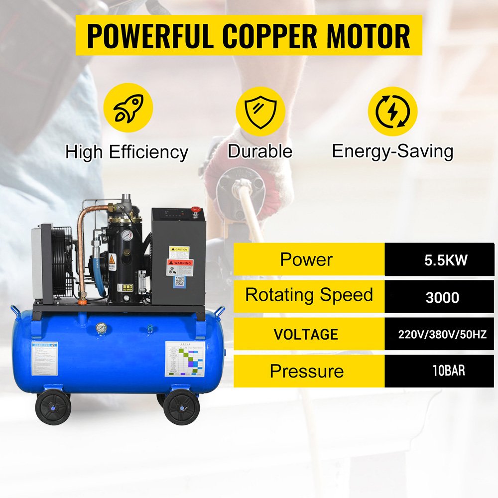 Best Price Mobile Compressor Manufacturer 2.2kw 3kw 4kw 5kw 5.5kw Industrial Air Compressor for Painting