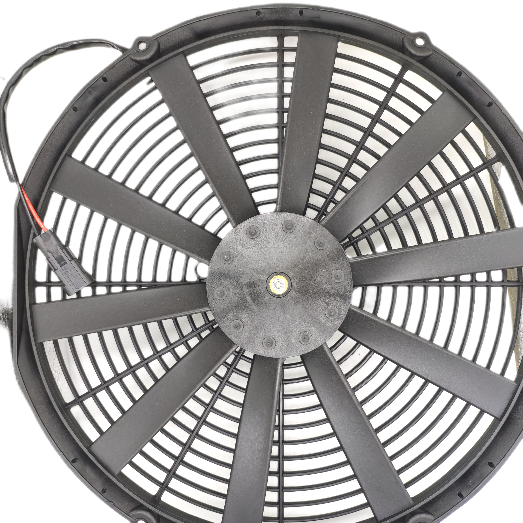 RGFROST 16'' HVAC Bus AC Fan 180W 12V/24V OEM Quality Condensing Fan for Cooling for VW TT Car Air Conditioner