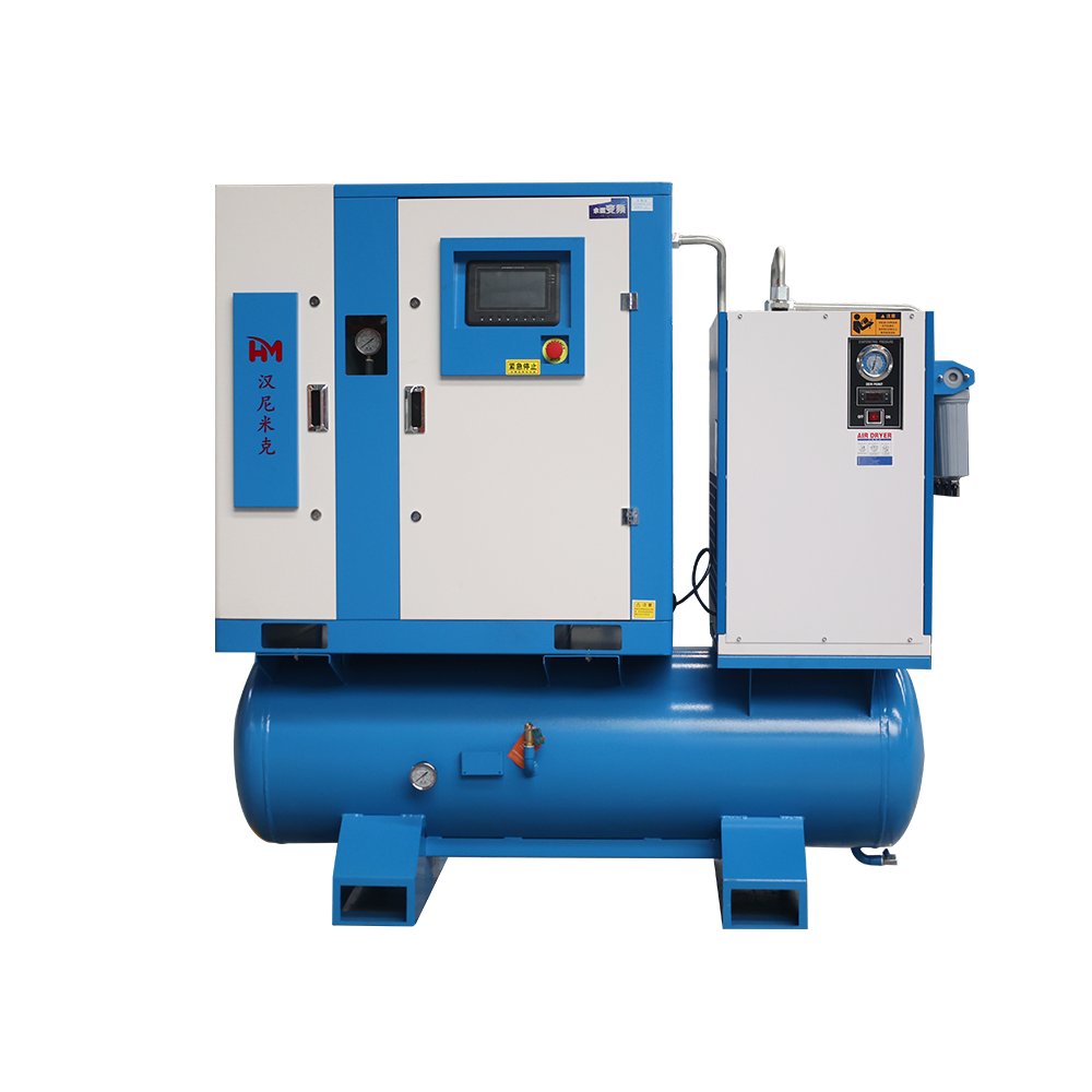 15KW Electric Industrial Screw Air Compressors for Laser Cutting