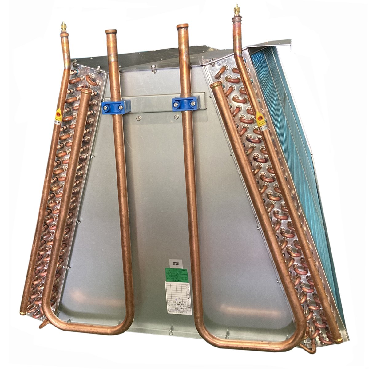 Customized Evaporator Condenser Finned Tube Type Heat Exchanger for Air Conditioning Equipment