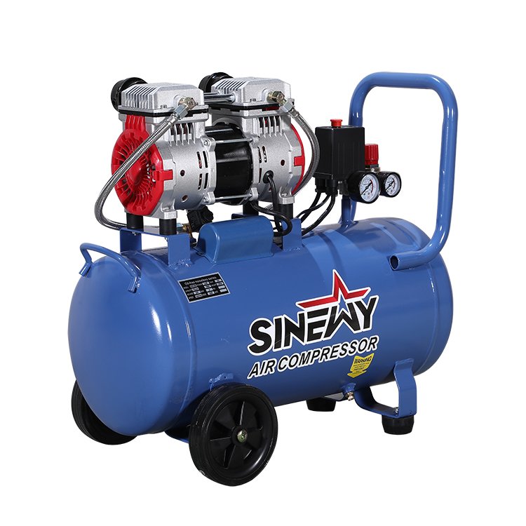 Sinewy Compresor Engine 220V 1.5Kw 2Hp 25 Liters Portable Heavy Duty Piston Air Compressor for Painting