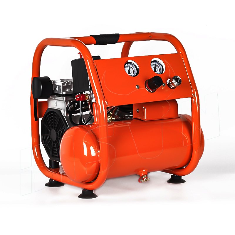 Bison 6 L Small 1100W Silent Oil Free Air Compressor 1.5Hp Low Noise Portable Oilless Air Compressor