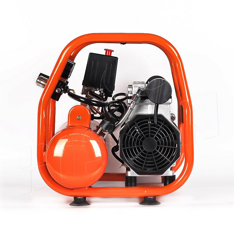 Bison 6 L Small 1100W Silent Oil Free Air Compressor 1.5Hp Low Noise Portable Oilless Air Compressor