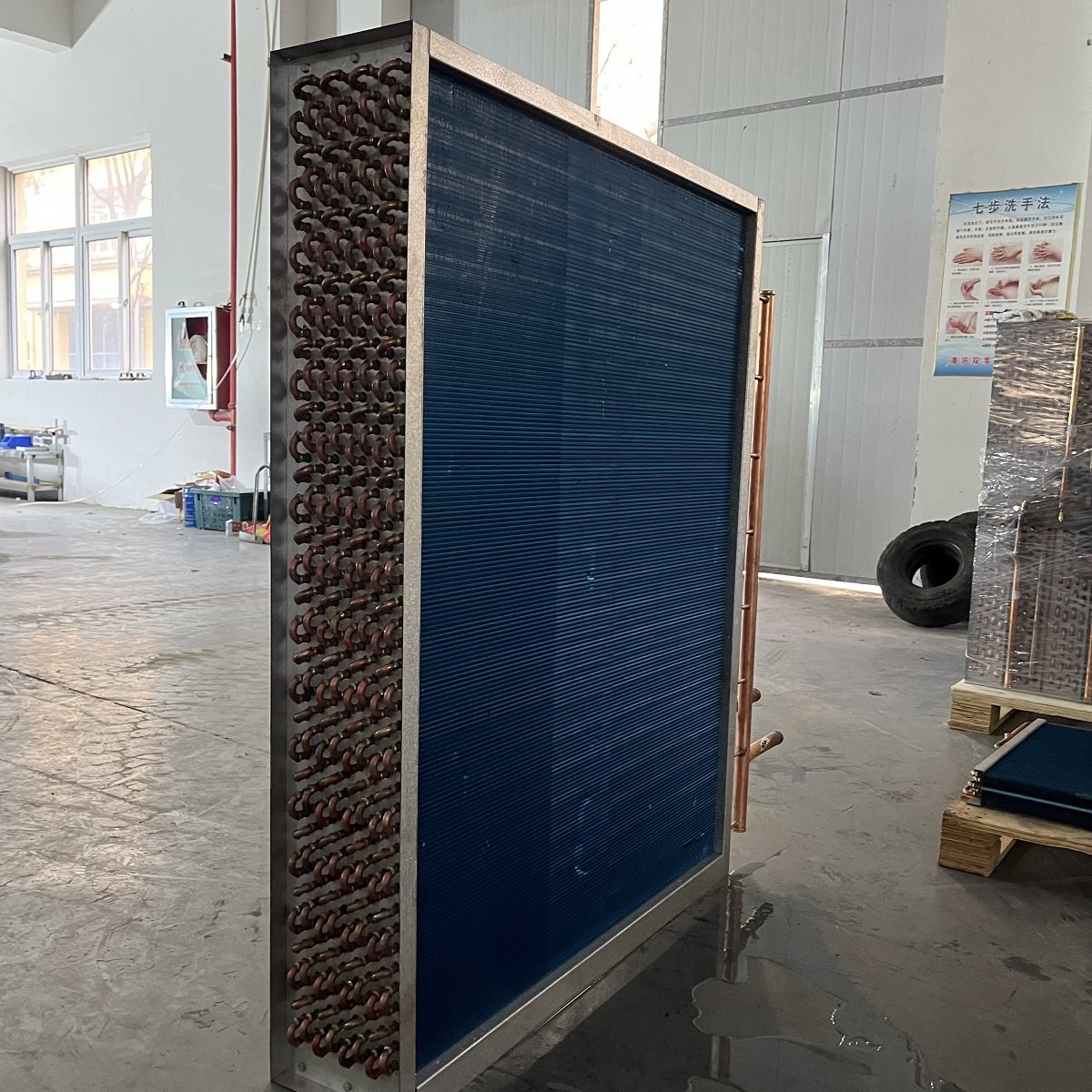 Customizable Air-Cooled Condensers Evaporators Cooling Coil Units for Restaurant Use