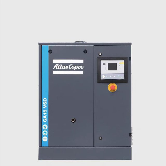 Atlas Copco Dedicated Small Laser Cutting Machine Air Compressor Convenient Screw Compressor with Built-in Dryer Gas Powered