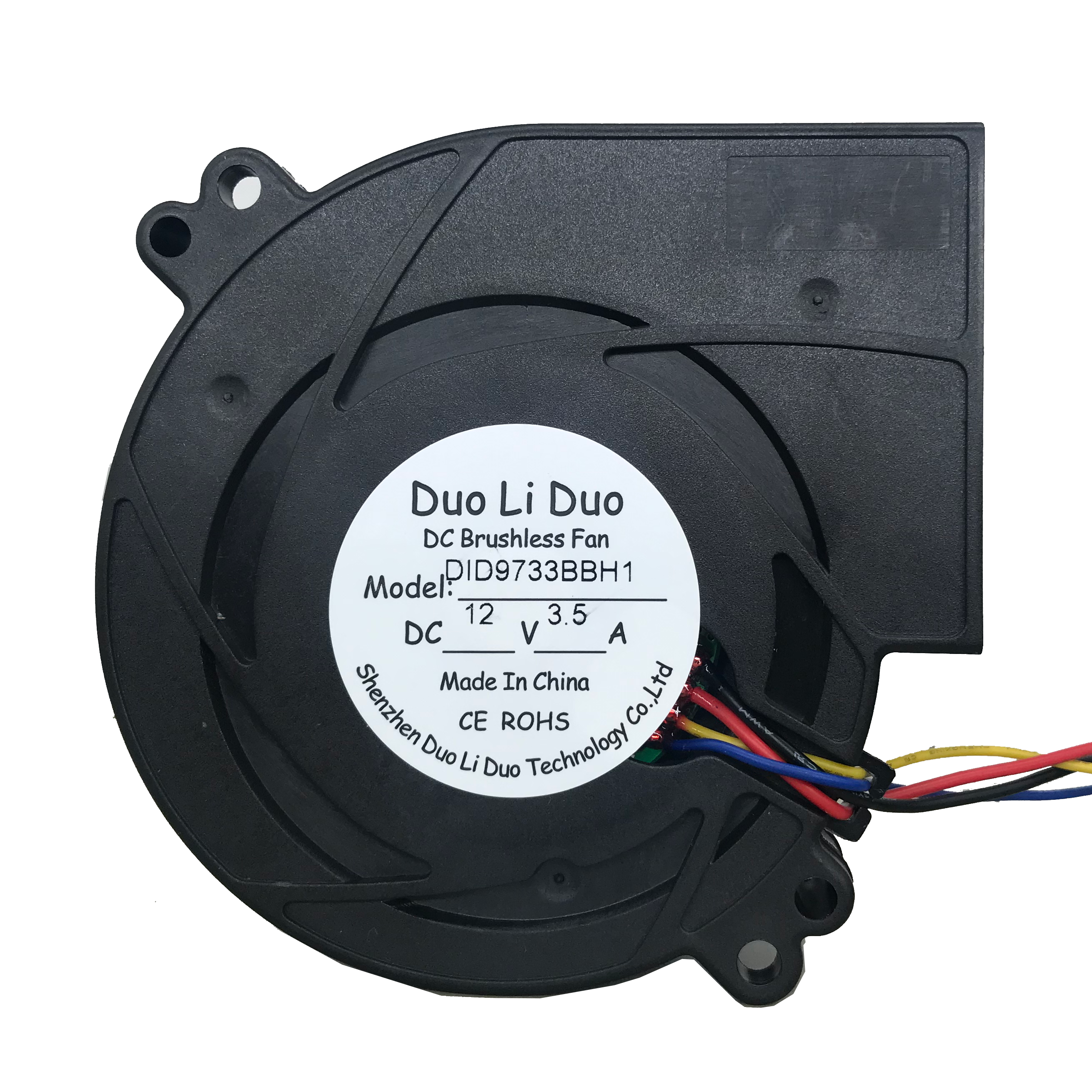 97mm Turbo Blower Fan 12v Dc Usb Fan Cooling Micro Centrifugal Blower Fan 9 X 9 X 3 Cm replace Sanyo Denki 9BMB24P2K03