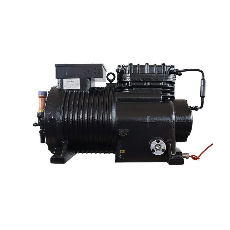 Huarui Two Cylinder Three Cylinder Semi Enclosed Piston Engine Air-cooled Unit Condensing Unit Industrial Water Chiller Machine