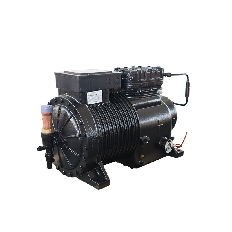 Huarui Two Cylinder Three Cylinder Semi Enclosed Piston Engine Air-cooled Unit Condensing Unit Industrial Water Chiller Machine