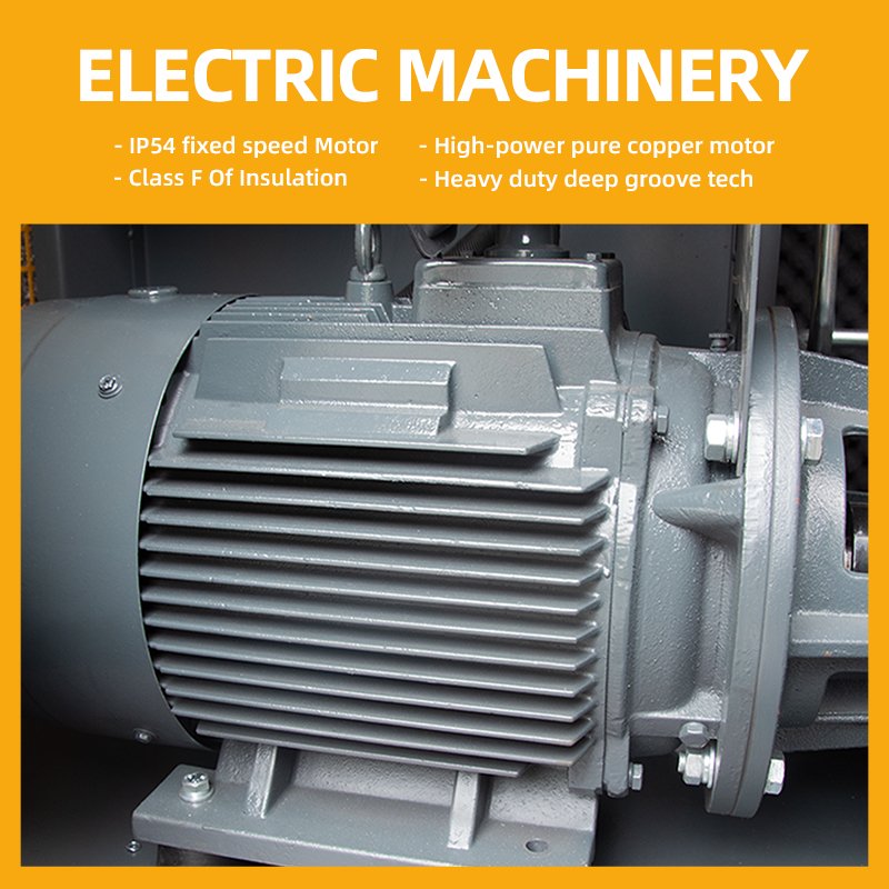 HANDE 3.7KW 5.5KW 7.5KW 11KW 15KW 18.5KW 22KW 37KW 55KW 75KW 90KW 110KW 132KW 185KW 200KW Single Phase Screw Compressor Air